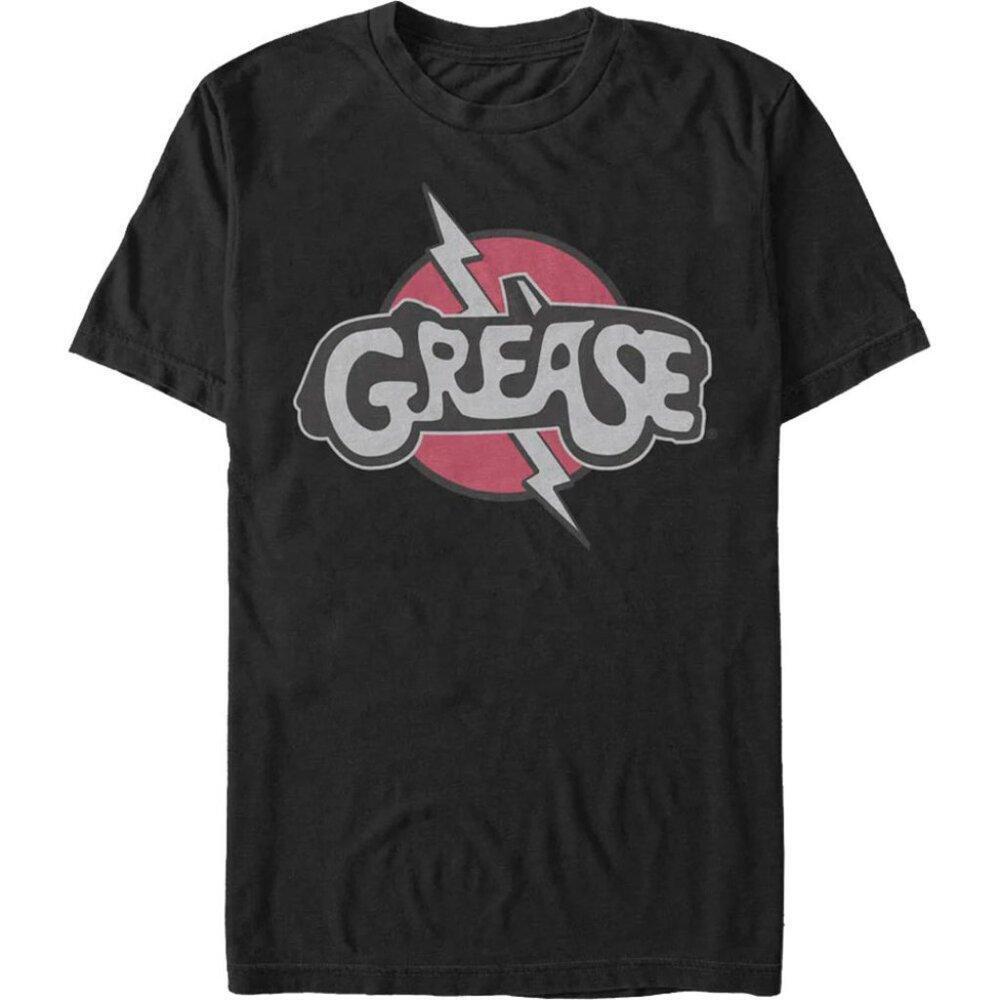 Lightning Bolt Grease Movie Retro Graphic Unisex Streetwear Concert T Shirt 170